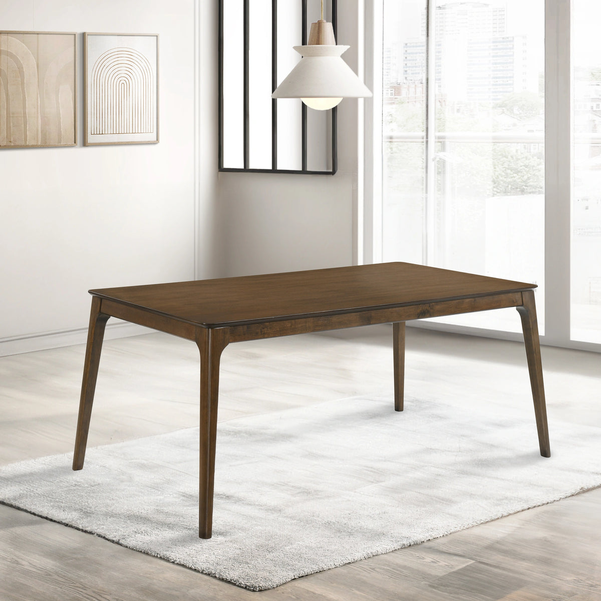 Maggie Rectange Dining Table-Walnut