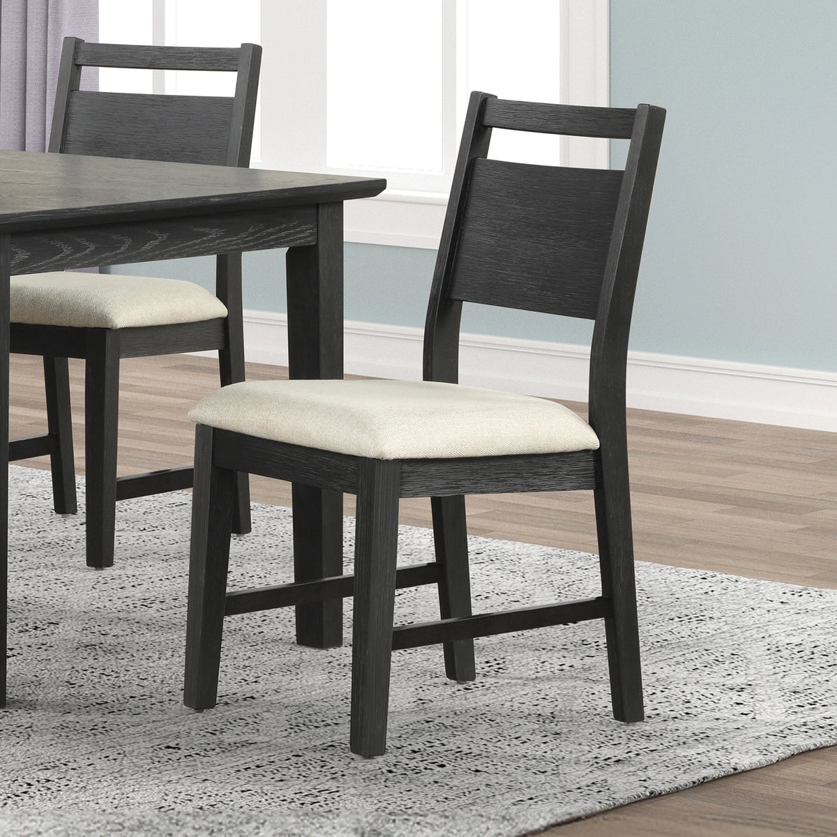 Sable Crest Dining Chair (2 Per Carton) -Black