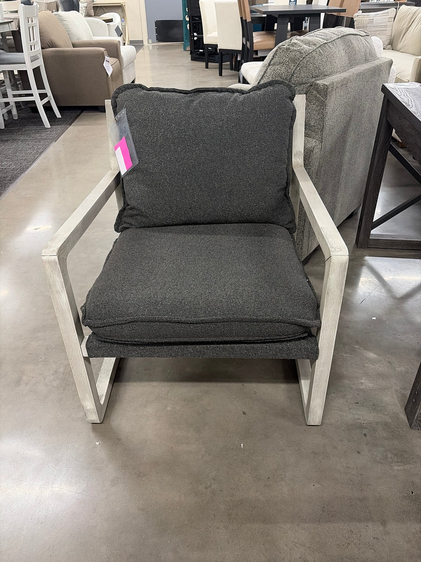 Distressed Accent Chair