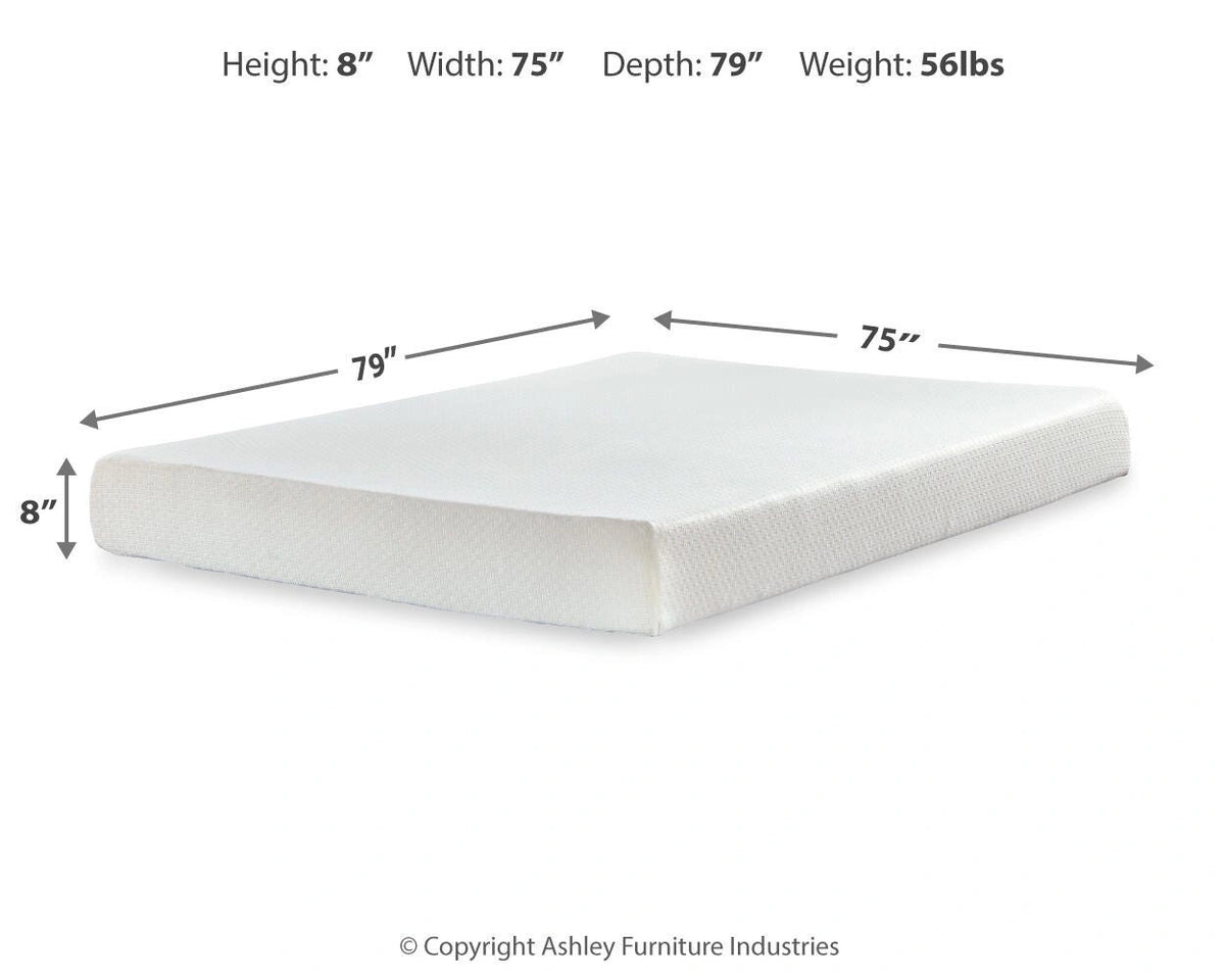 Chime 8 Inch Memory Foam Mattress in a Box