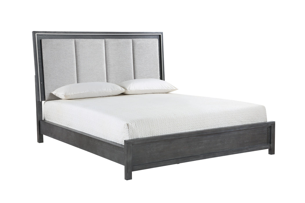 ODESSA Eastern King-California King EK/WK FOOTBOARD & SLATS-CHARCOAL
