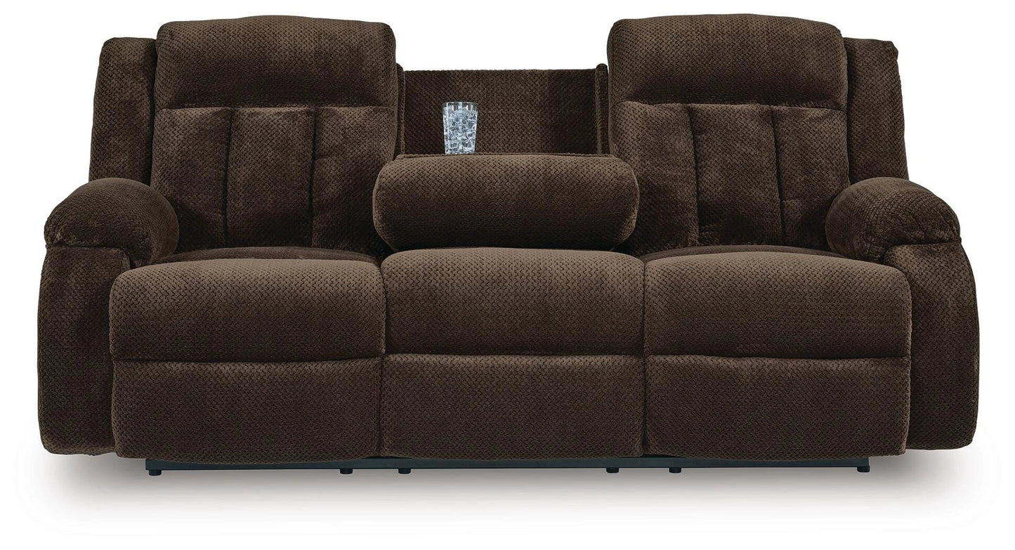 Observation Power Reclining Sofa with Drop Down Table