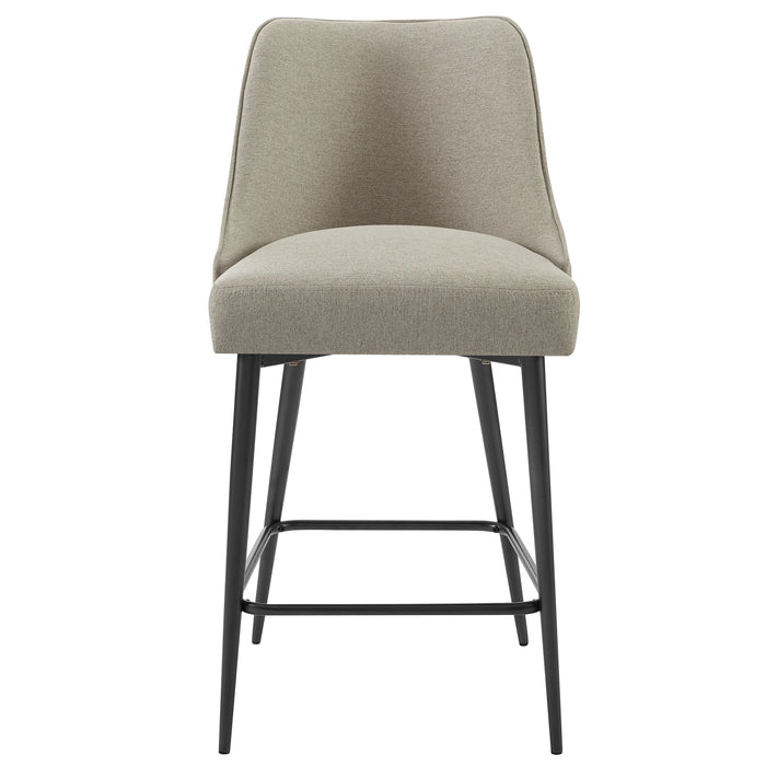 Steve Silver Olson Counter Chair in Caramel (Set of 2)