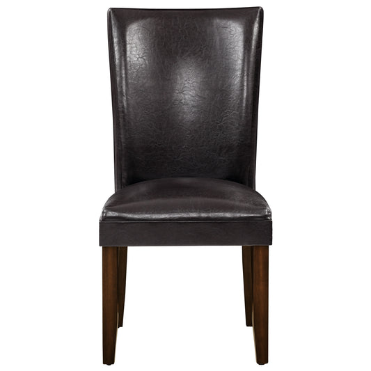 Steve Silver Hartford Side Chair in Brown (Set of 2)