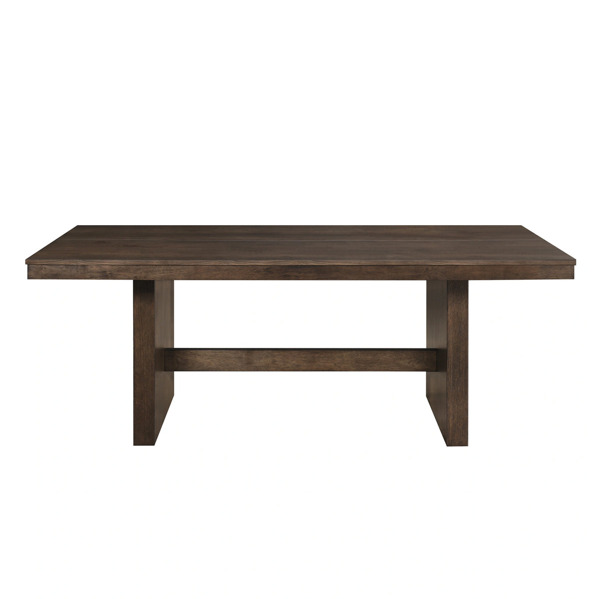 Kody Rectangle Dining Table Base-Dk Walnut