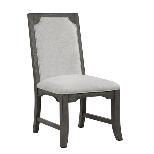 Lisbon Dining Side Chair (2 Per Carton)-Gray