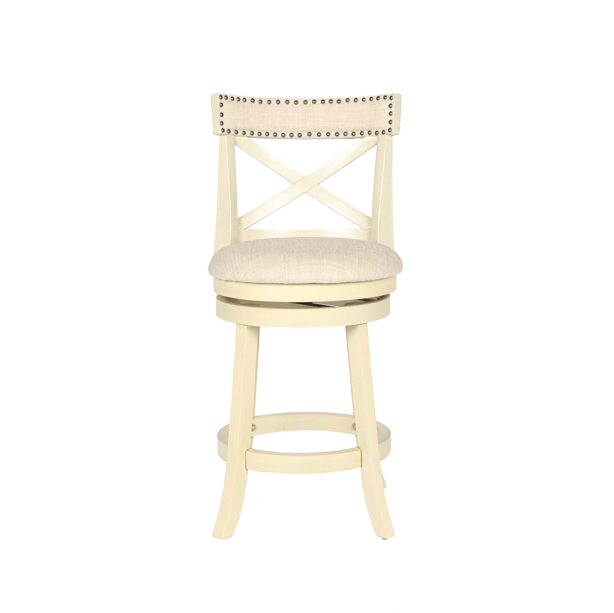 York 24" Counter Stool-White