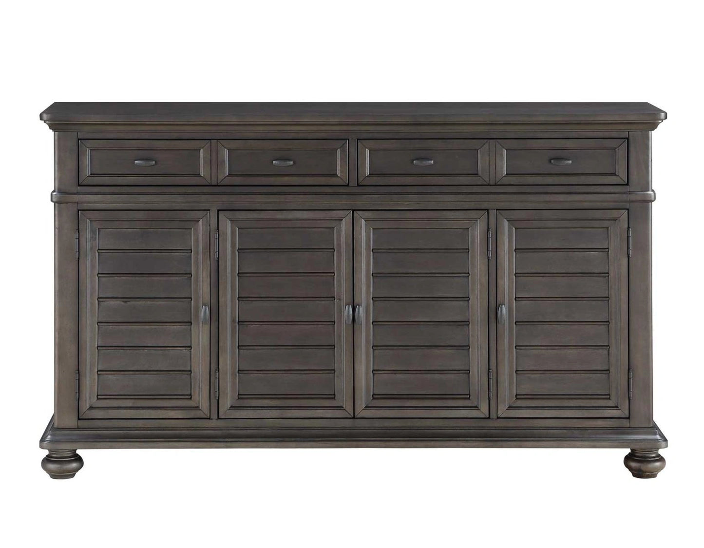 Steve Silver Linnett Server in Slate