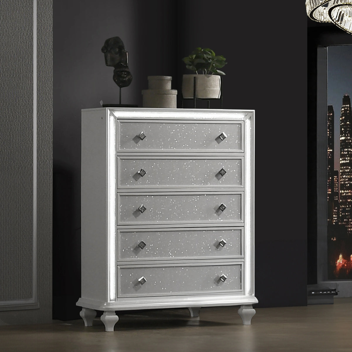 Stardust Chest-White