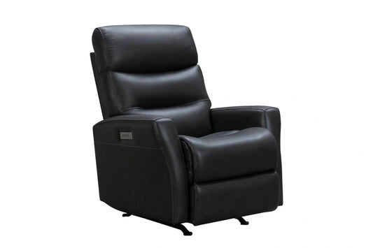 BarcaLounger Donavan Recliner w/ Power Headrest in Matteo Smoke Gray