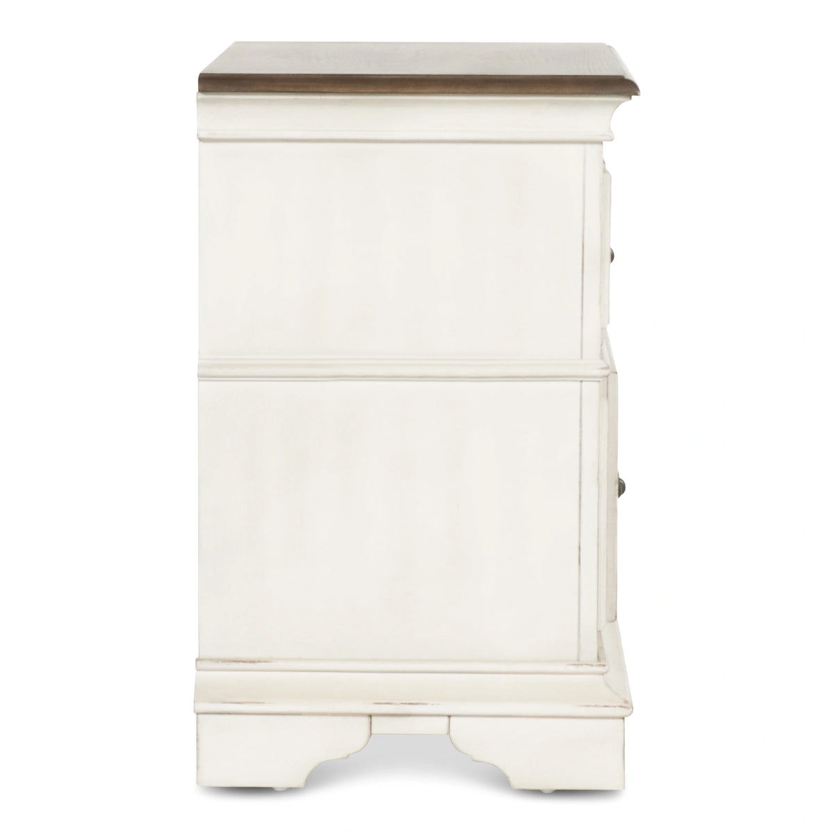 Anastasia Nightstand - Ant. White