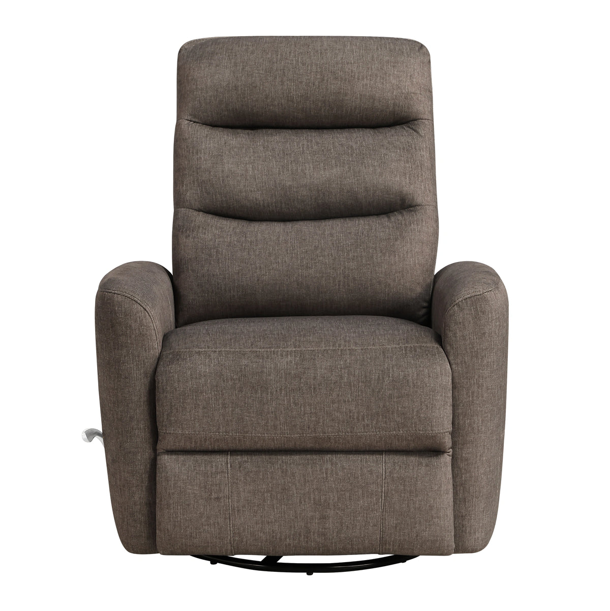 Takami Swivel Recliner-Chocolate Poly