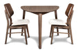 Oscar Corner Table-Walnut