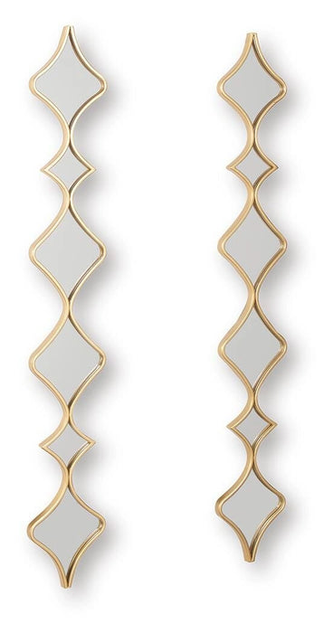 Harriswood Accent Mirror Set (Set of 2)