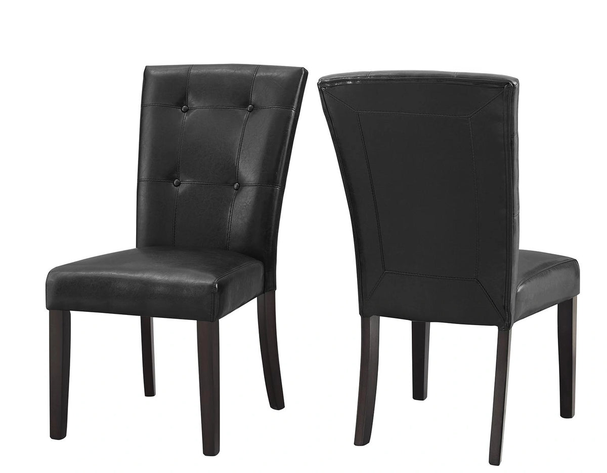Steve Silver Francis Side Chair in Cordovan Dark Cherry (Set of 2)
