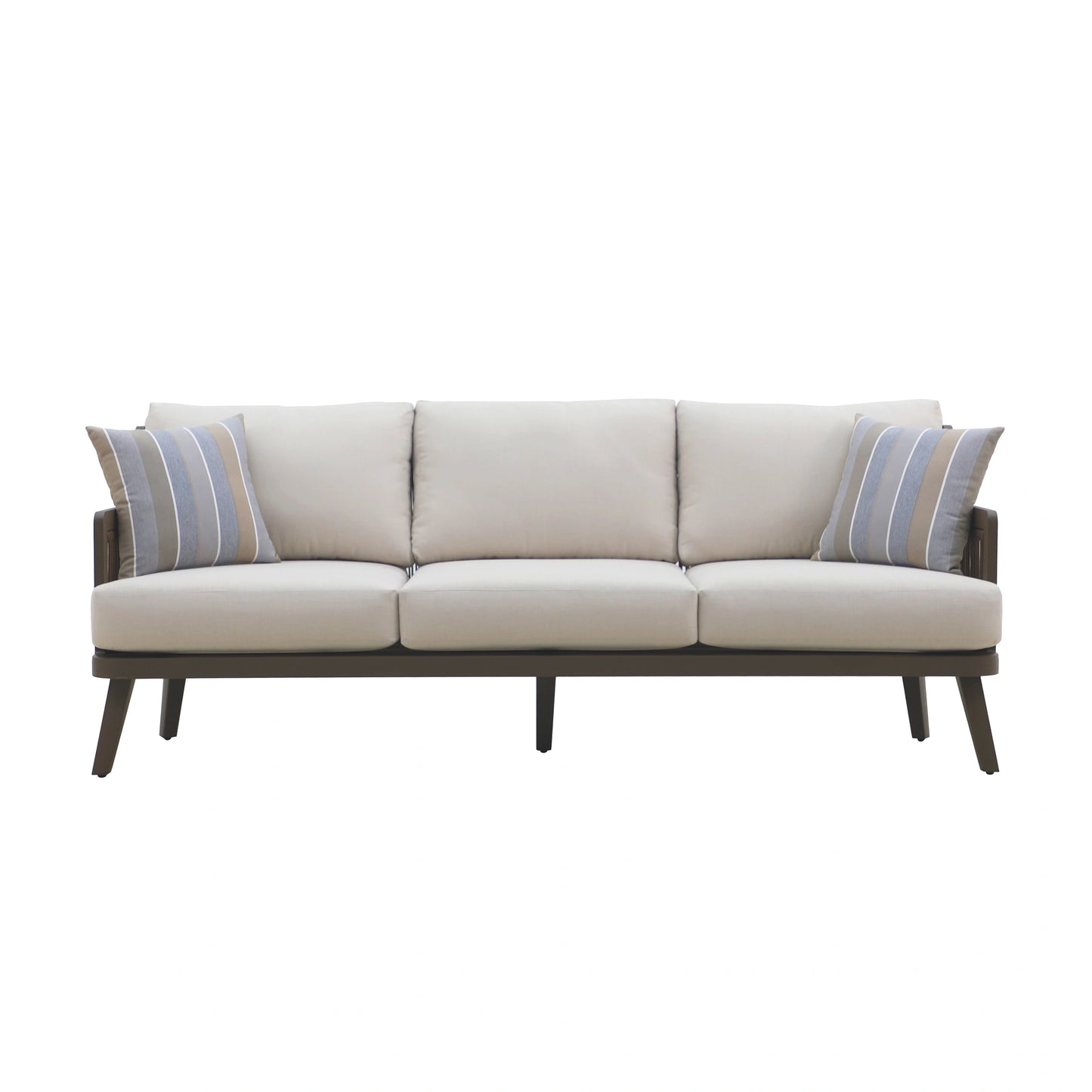 Genova Patio Sofa W/Two Accent Pillows