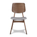Oscar Chair With Dk Gray Cushion-Walnut