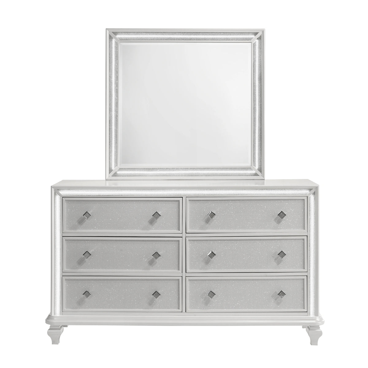 Stardust Mirror-White