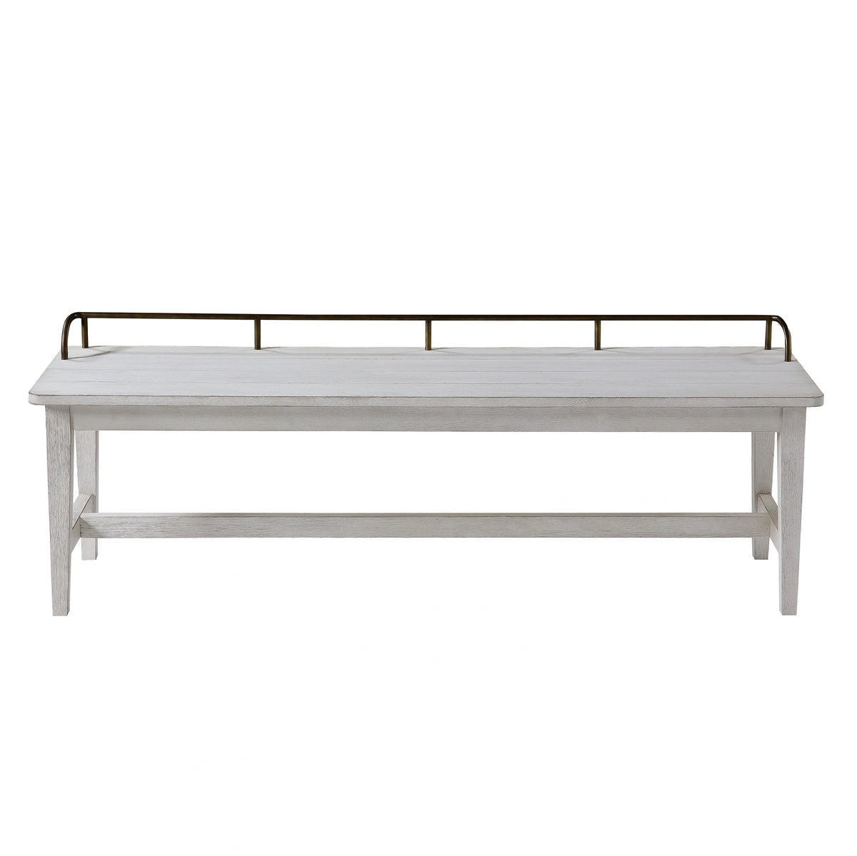 Steve Silver Pendleton Bench in Ivory