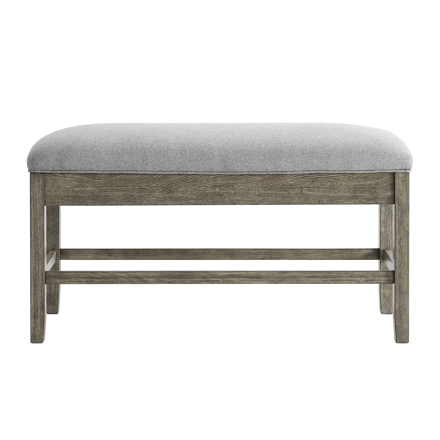 Steve Silver Grayson Storage Counter Bench in Driftwood