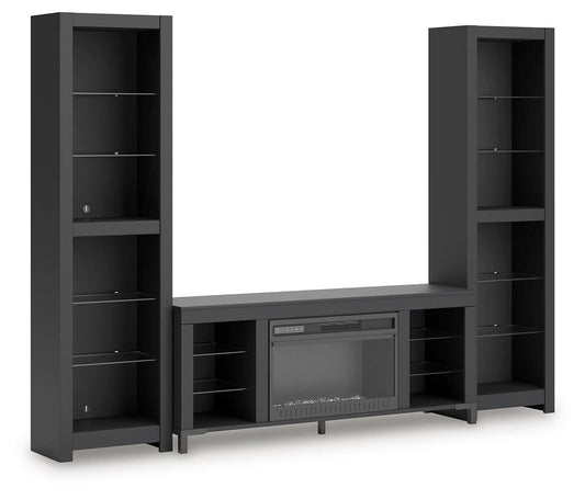 Cayberry Entertainment Center with Electric Fireplace