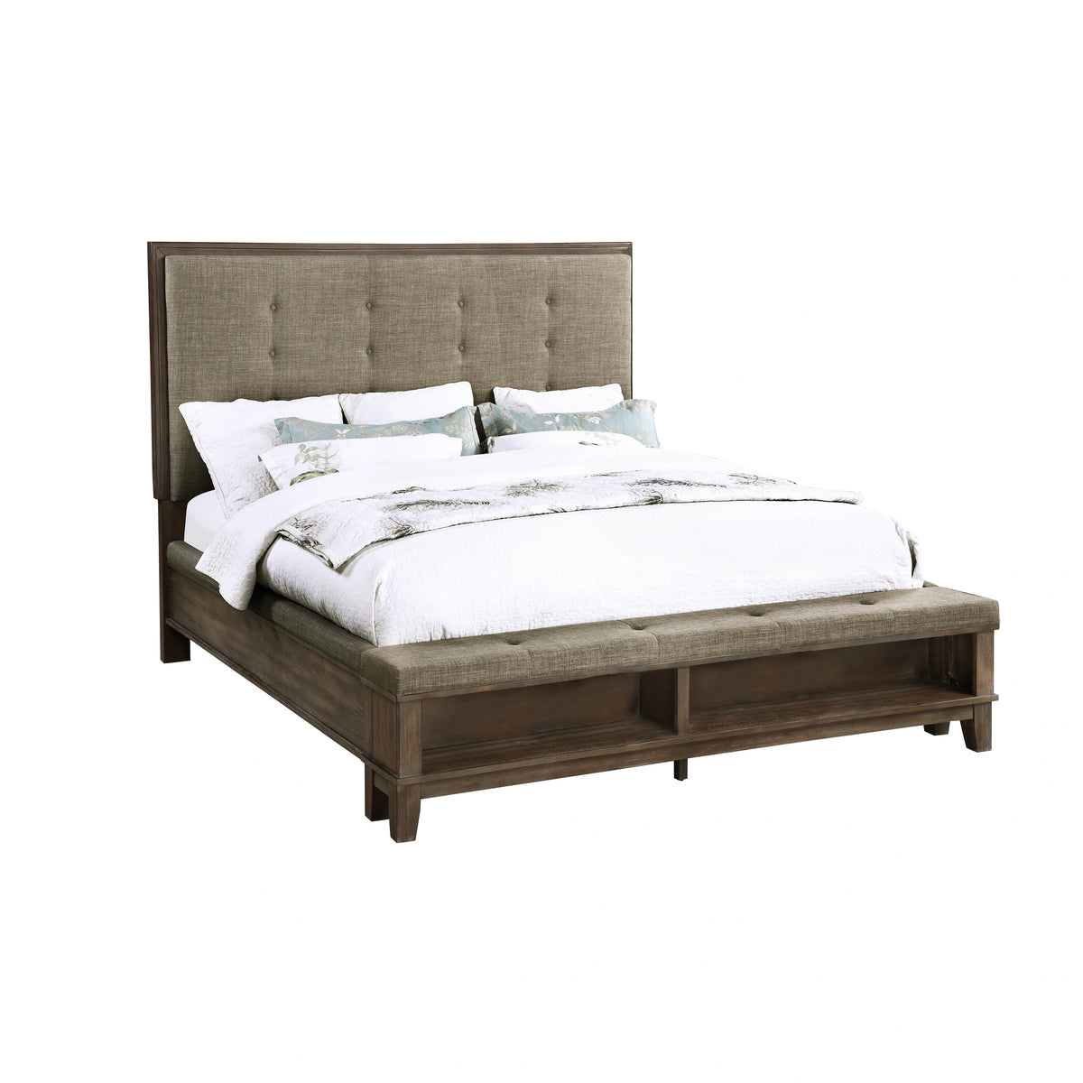 CAGNEY Eastern King-California King EK/K FOOTBOARD & SLATS-VINTAGE