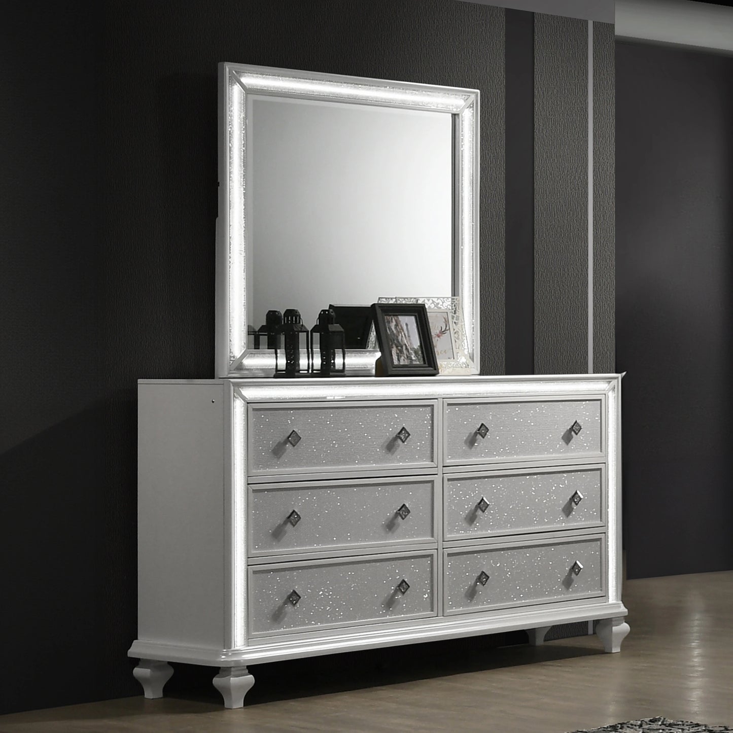 Stardust Mirror-White