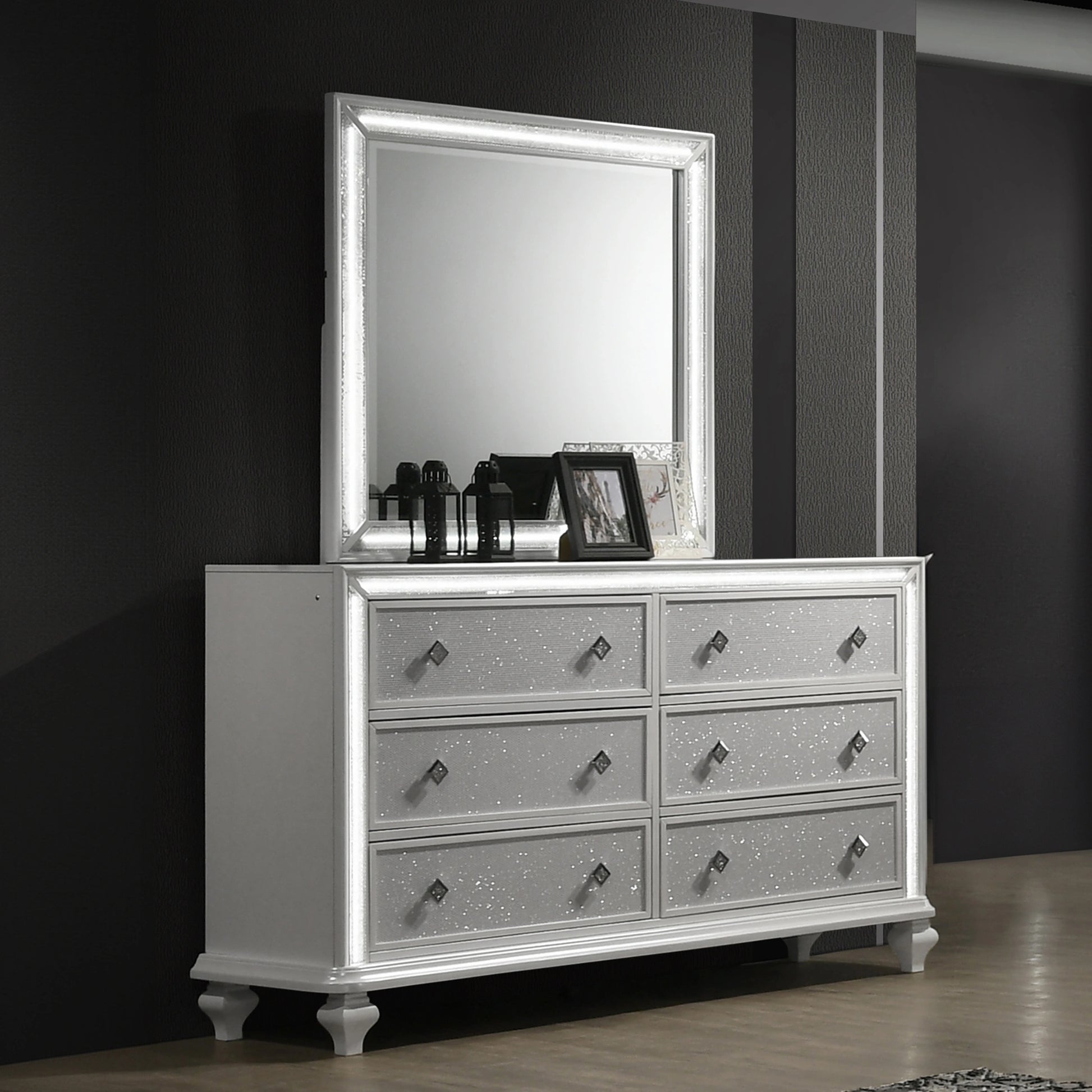Stardust Mirror-White