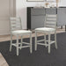 Pascal Ladderback Counter Chair (2 Per Carton)-Driftwood