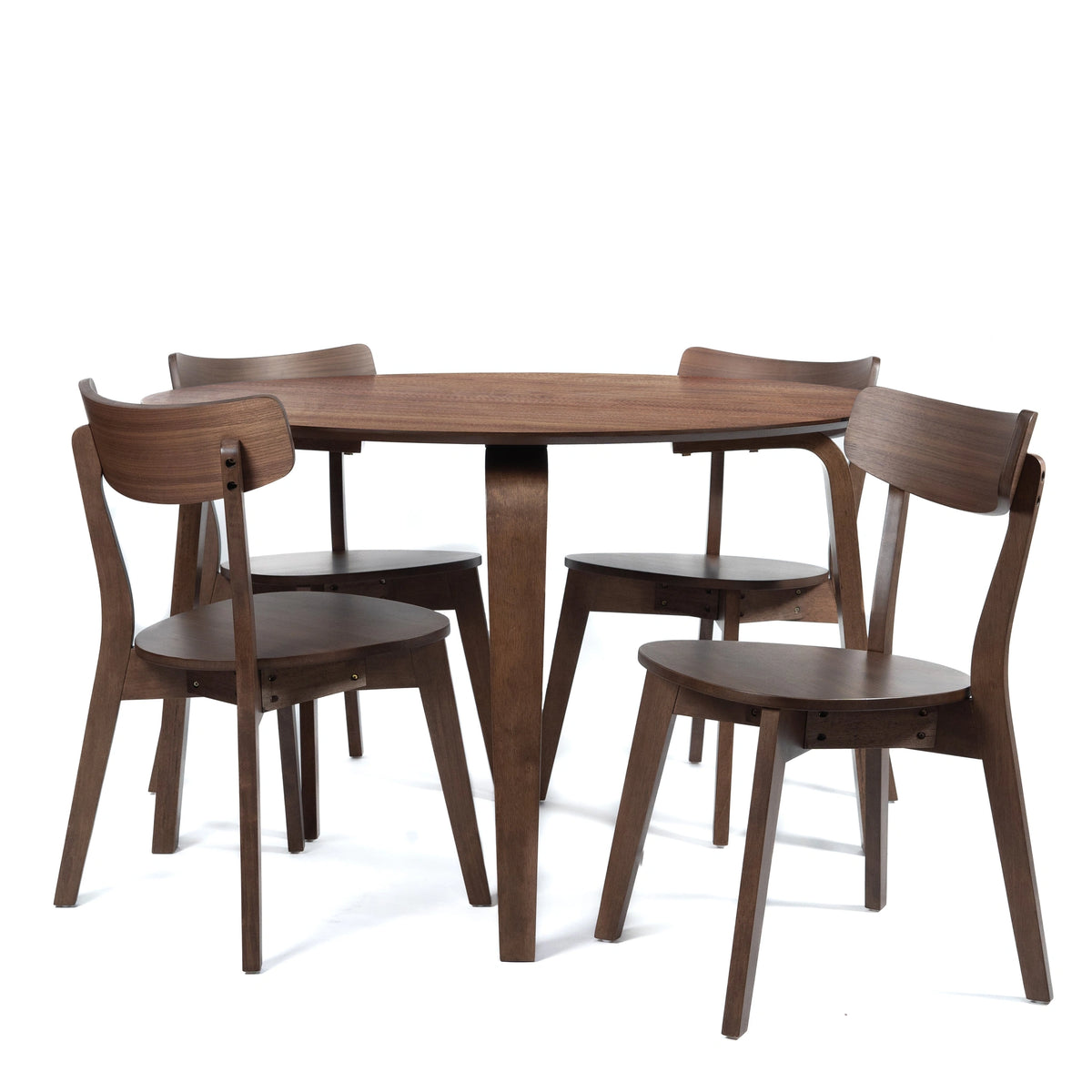 Gabby Round Table Legs-Walnut