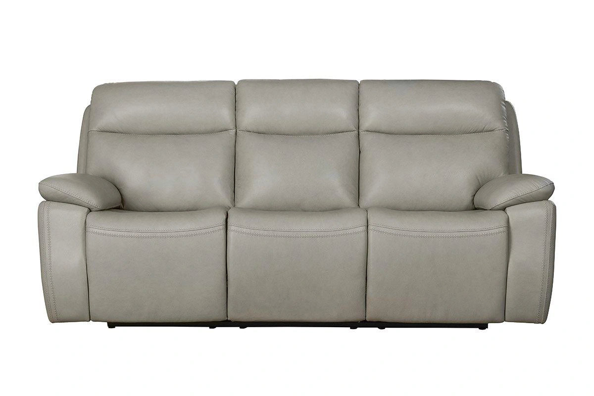 BarcaLounger Micah Power Reclining Sofa w/Power Head Rests in Venzia Cream