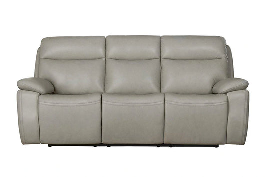 BarcaLounger Micah Power Reclining Sofa w/Power Head Rests in Venzia Cream