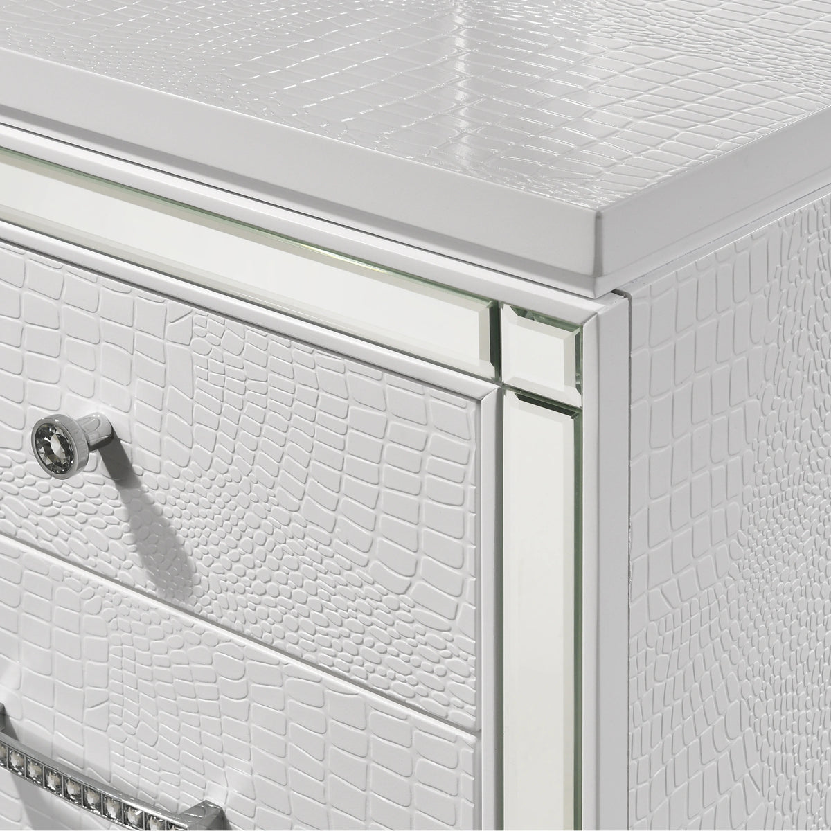 Valentino Dressing Table-White