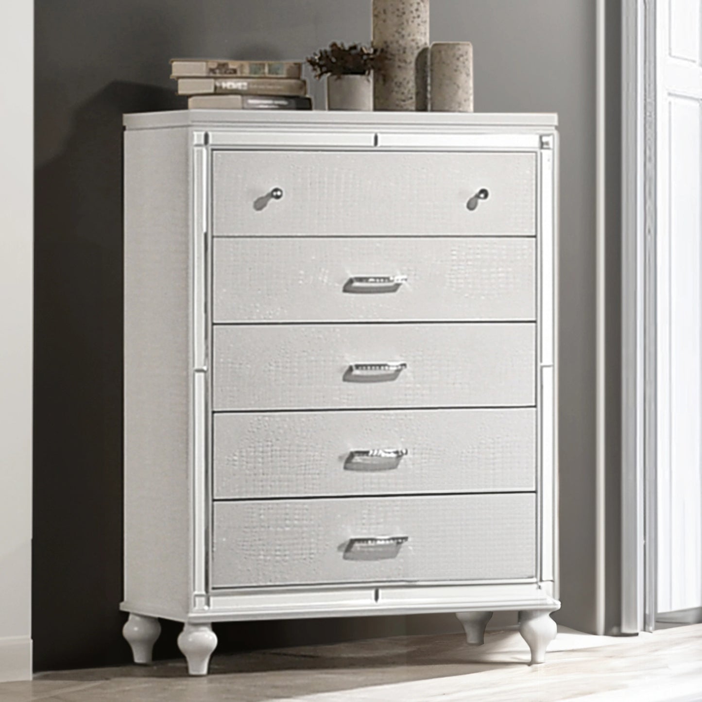 Valentino Chest-White