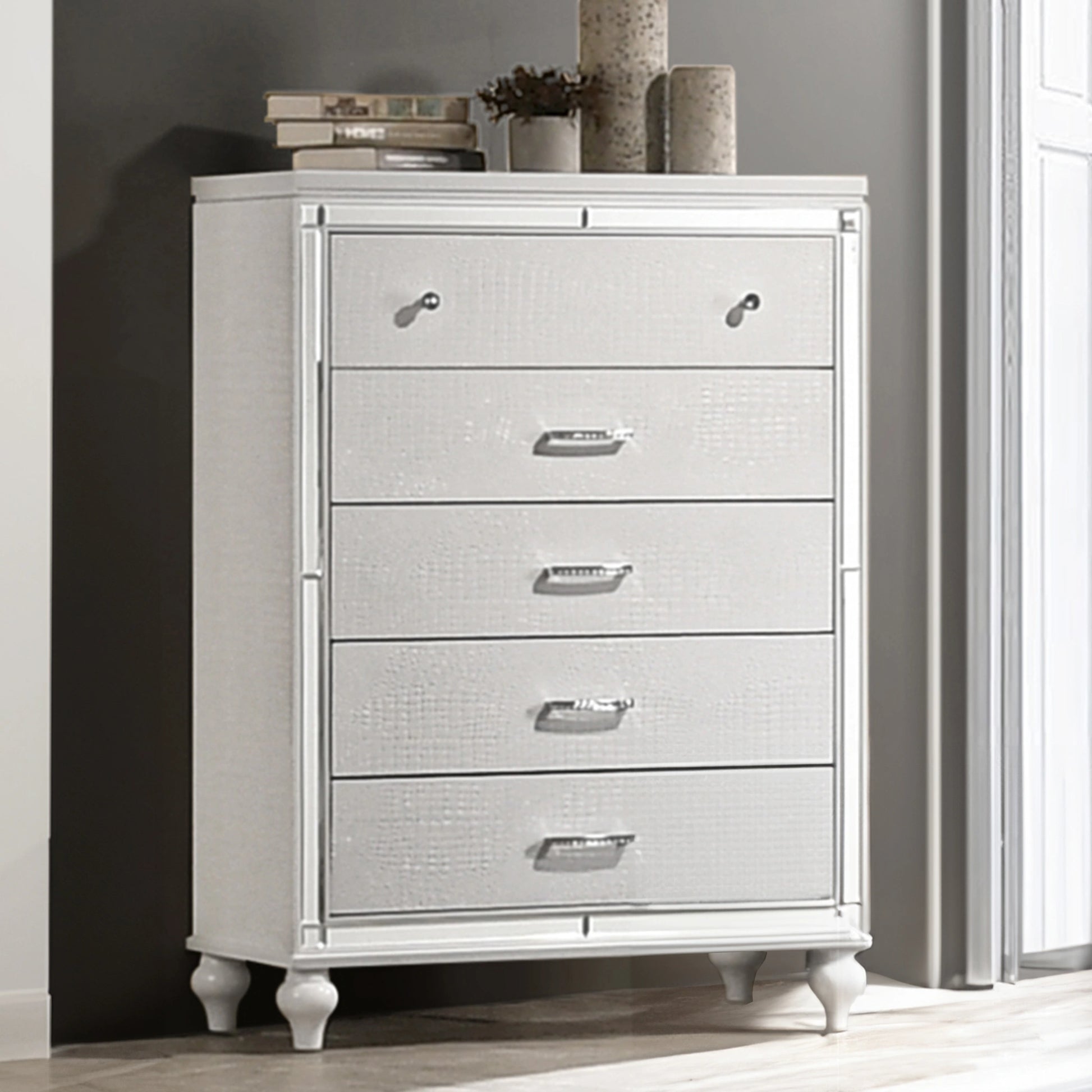 Valentino Chest-White