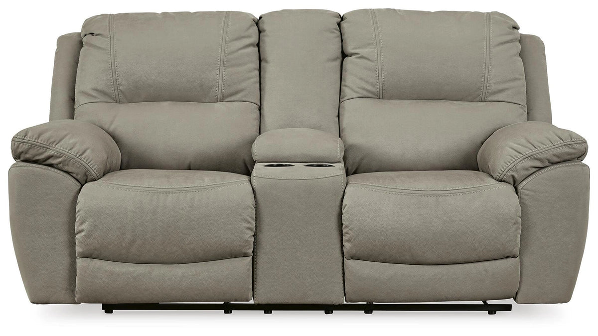 Next-Gen Gaucho Reclining Loveseat with Console