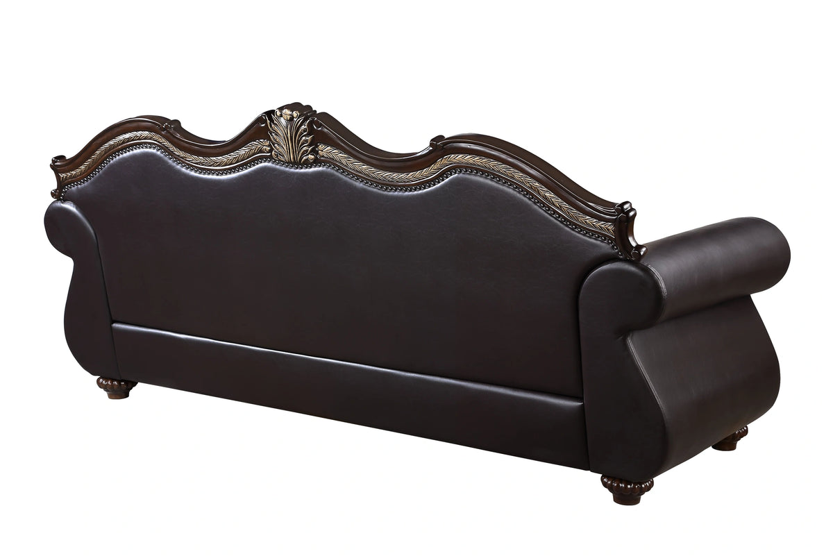 Maximus Sofa Frame, Seat Cushions, Arms, Legs & 5 Pillows