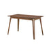 Oscar Wood Counter Height Table-Walnut