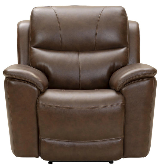 BarcaLounger Kaden Recliner w/ Power Headrest in Jarod-Brown
