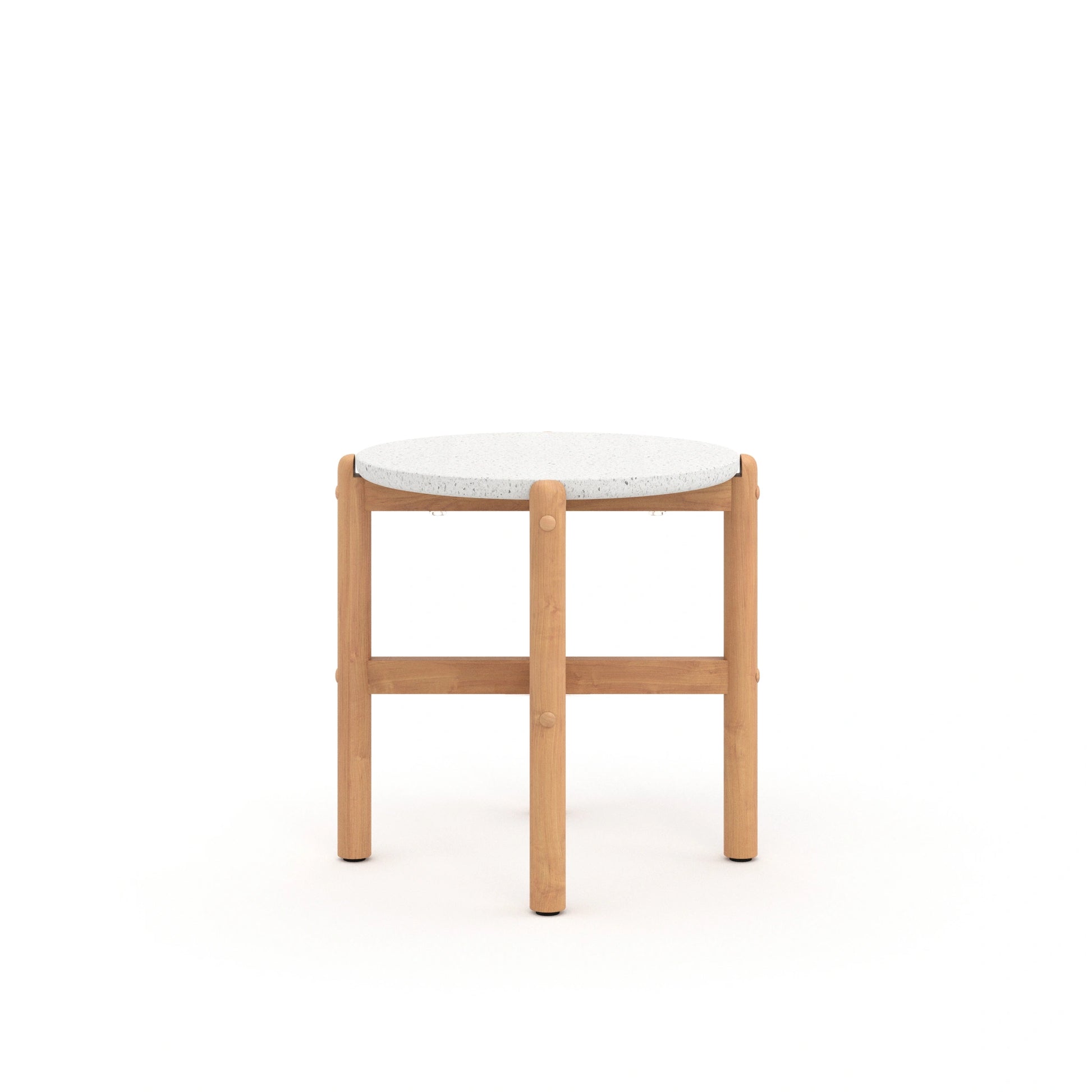 Solstice End Table Wood Base