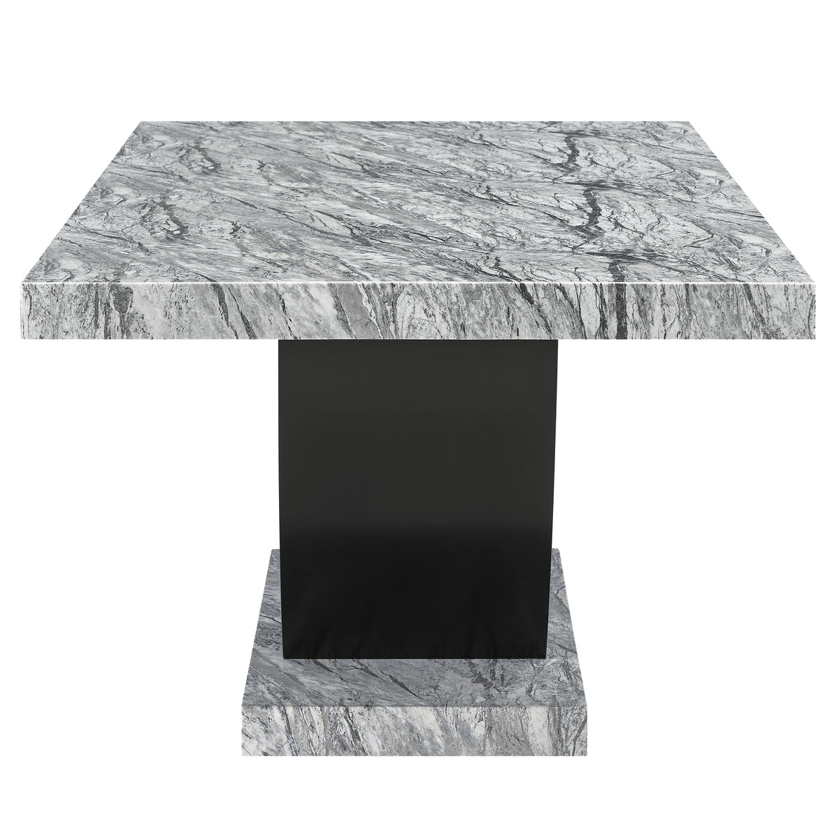 Lyra Dining Table Top And Base Bottom Marble