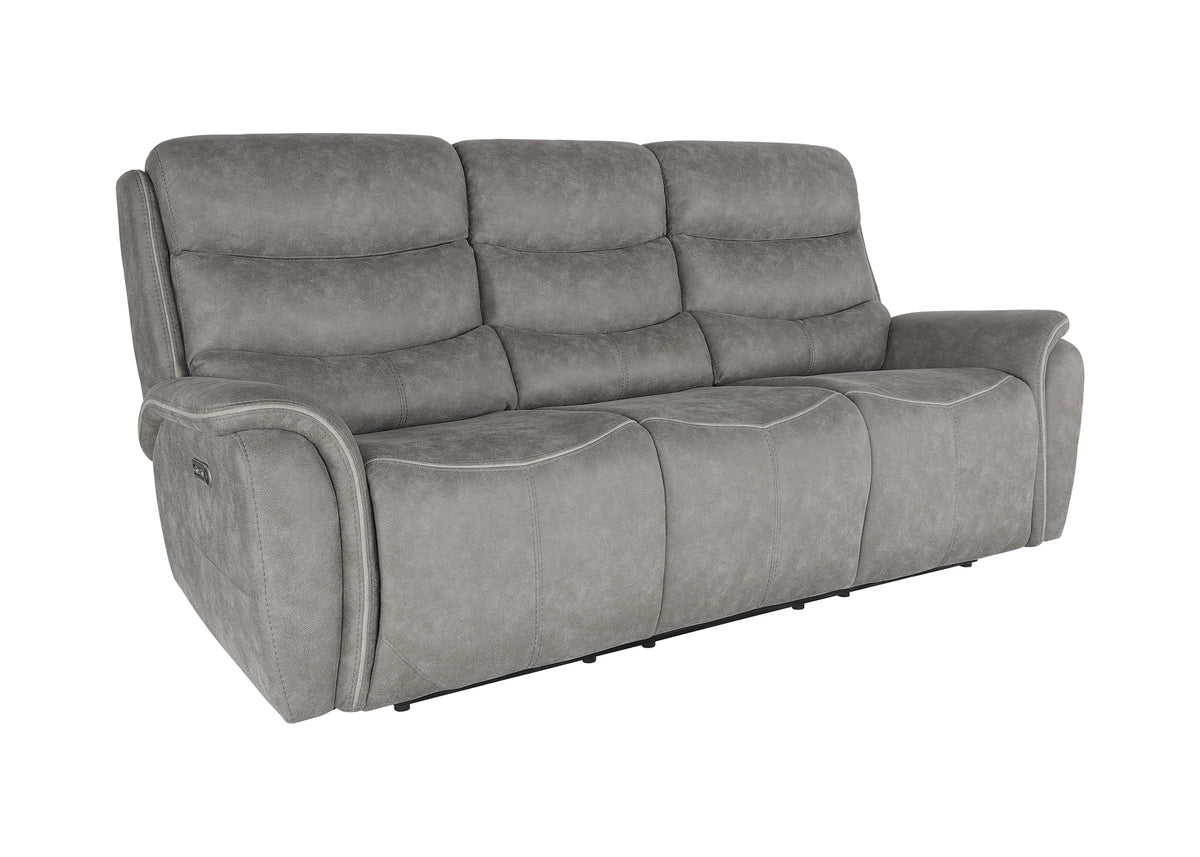 Kamari Sofa W/Pwr Hr & Fr-Gray