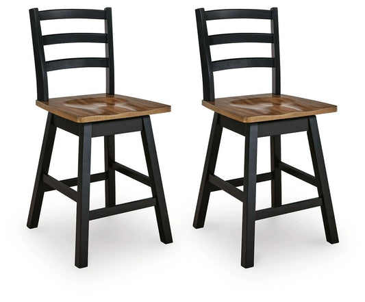 Wildenauer Counter Height Swivel Barstool