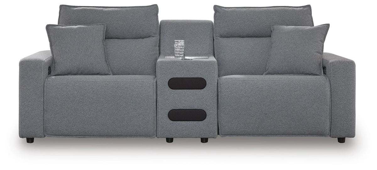 Modmax II Power Reclining Sectional with Audio Console