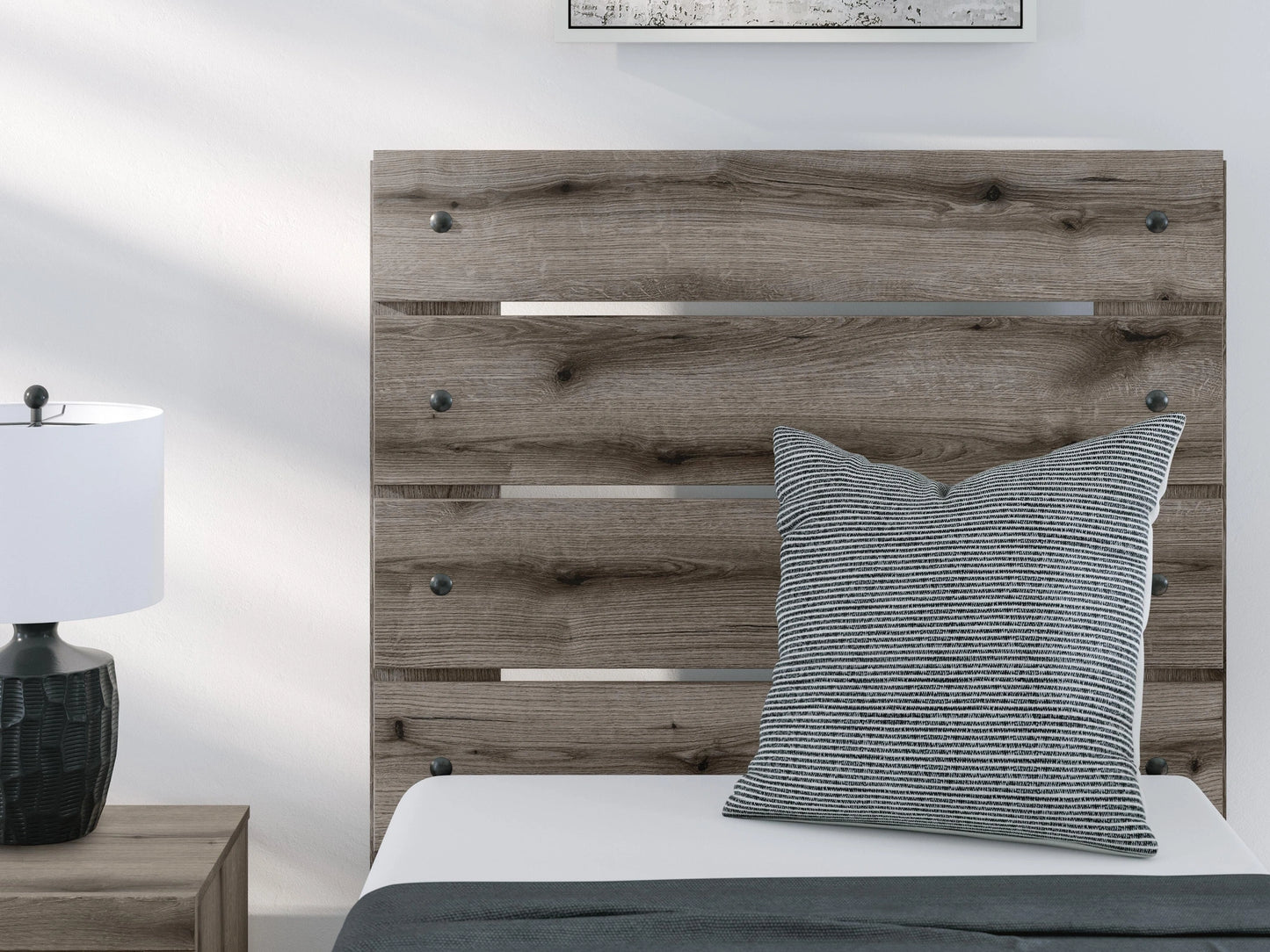 Graystorm Bed with Storage
