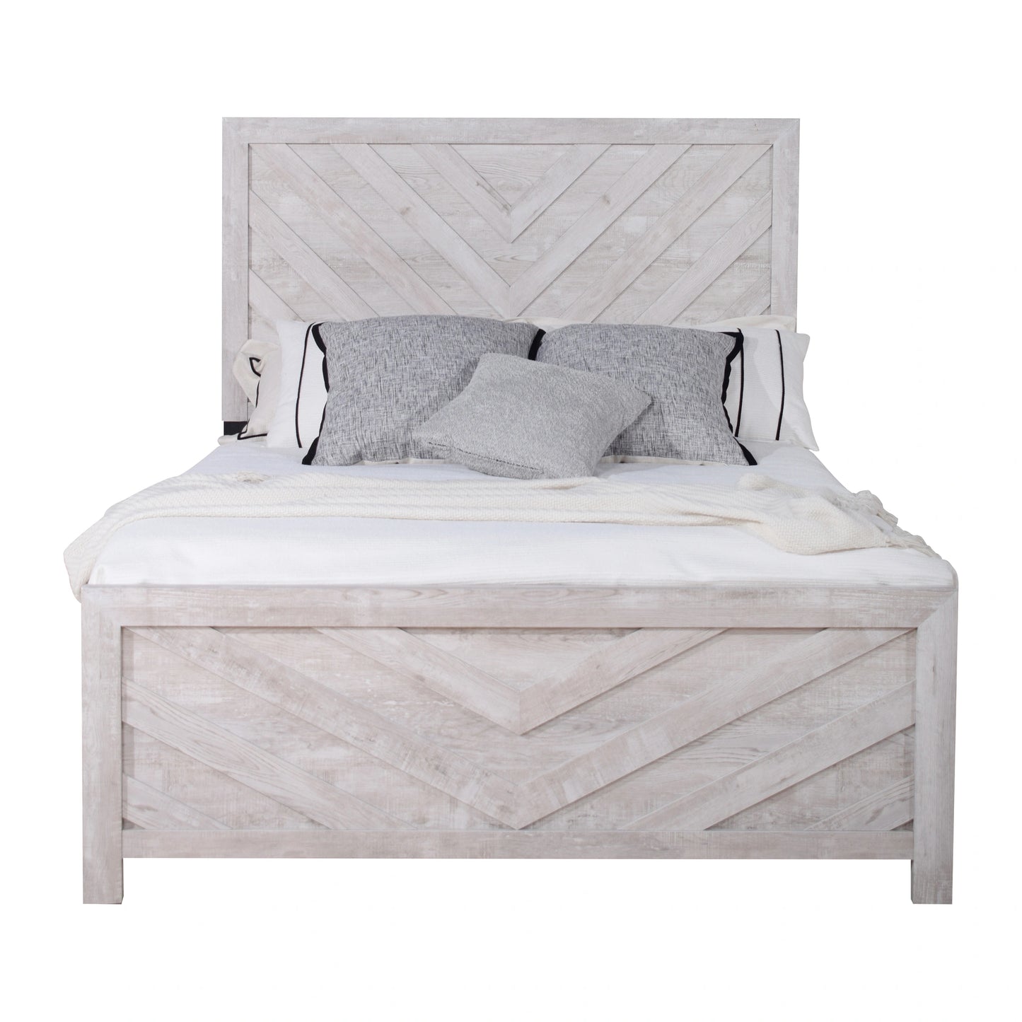 Biscayne 6/6 Ek Hb,Fb, & Slats-Driftwood
