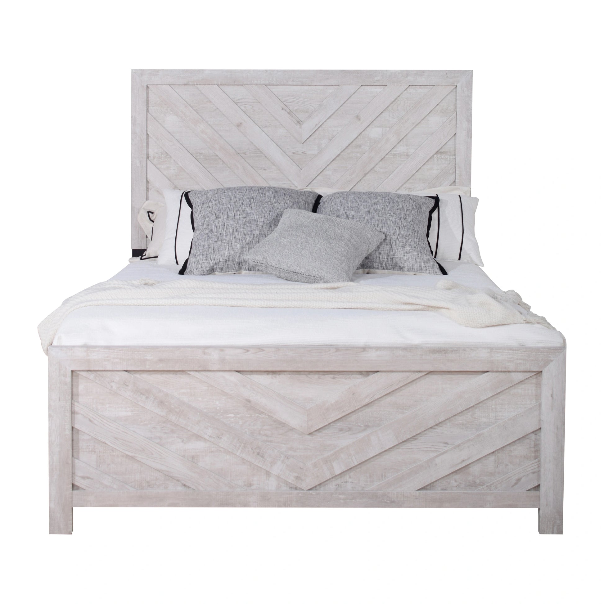 Biscayne 6/6 Ek Hb,Fb, & Slats-Driftwood