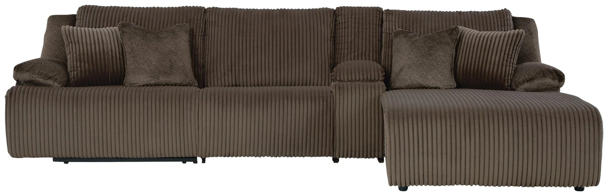 Top Tier Reclining Sectional with Chaise