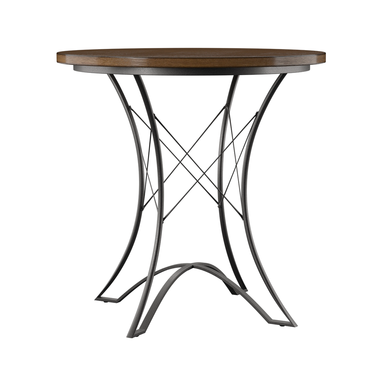 Steve Silver Adele Round Counter Table in Warm Honey