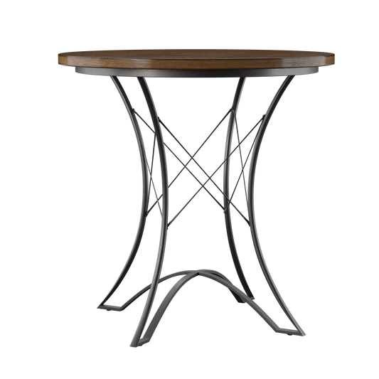 Steve Silver Adele Round Counter Table in Warm Honey